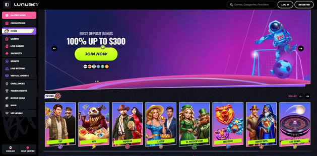 lunabet Gameplay